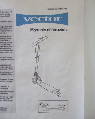 Monopattino Vector pieghevole