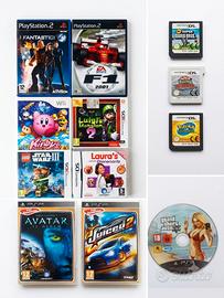 giochi PSP,PS2,Ds ,3ds ,