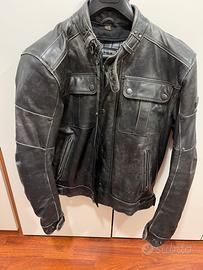 Giubbotto moto in  pelle IXS harding antique