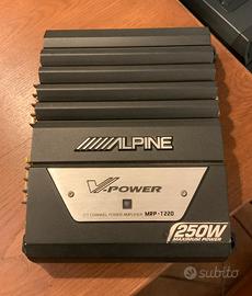 Amplificatore auto Alpine