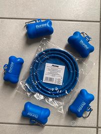 sacchetti e ciotola richiudibile per cani/gatti