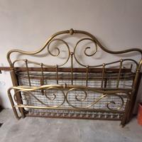 letto in ottone