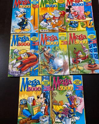 WALT DISNEY MEGA 3000 - 8 volumi
