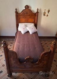 letto primi 900 - alta ebanisteria