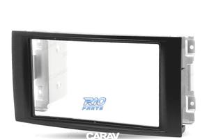 CORNICE NERA RADIO 2-DIN PER VOLKSWAGEN VW TOUAREG