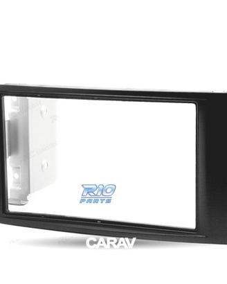 CORNICE NERA RADIO 2-DIN PER VOLKSWAGEN VW TOUAREG