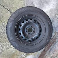 4 ruote complete di cerchi per Fiat Panda da 13"