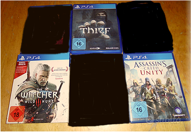 Lotto 8 giochi PS4 Playstation 4