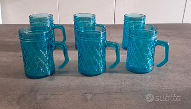 Set 6 boccali vintage mugs