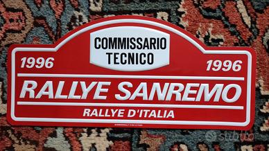 Targa Rally di Sanremo 1996