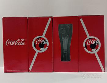 Lotto 4 Bicchieri Coca-Cola Mondiali Qatar 2022