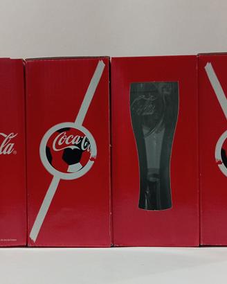 Lotto 4 Bicchieri Coca-Cola Mondiali Qatar 2022