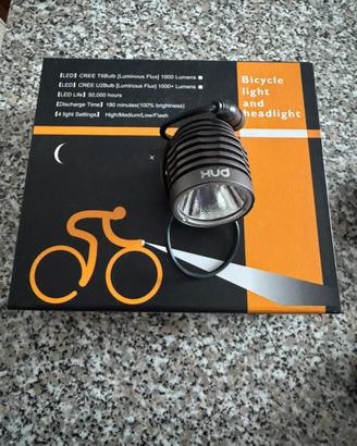 Luce frontale bicicletta