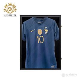 Cornice Vetrina Telaio Teca per Maglie Calcio ecc