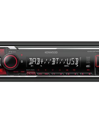 Stereo 1 Din kenwood KMM-BT408DAB