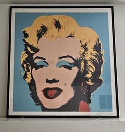 Quadro Marilyn Andy Warhol cm 112x112h