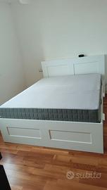 LETTO MATRIMONIALE IKEA BRIMNES