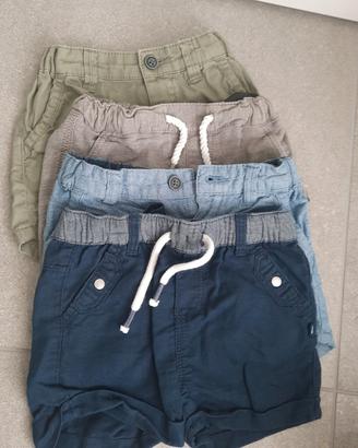 set 9 pantaloncini bimbo