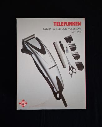 Tagliacapelli Telefunken con accessori nuovo
