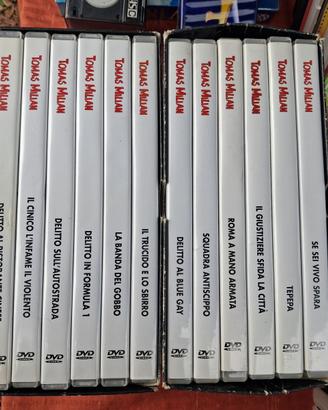 2 cofanetti film con Tomas Milian (12 film)