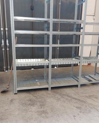scaffali metallo zincato alta portata marcegaglia