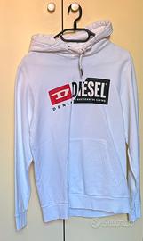 FELPA DIESEL BIANCA UOMO