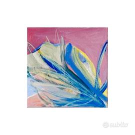 Quadro dipinto a mano 
- Ninfa dai capelli biondi 