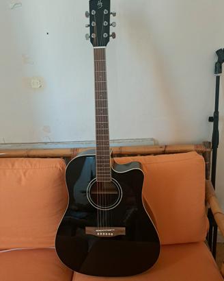 Chitarra acustica amplificalbile