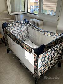 Lettino da campeggio Brevi con sacca e materassino