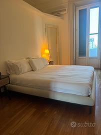 Letto matrimoniale 200x200 Westwing + doghe Lonset