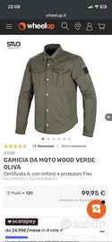 Giacca moto stud