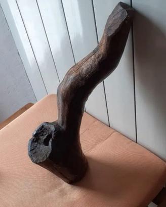 pipa decorativa- legno di erica - 36 cm-