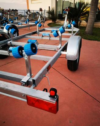 CARRELLO 10Q PRONTA CONSEGNA PER GOMMONI E BARCHE