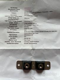 Diode schottky 45V 200A motorola