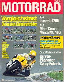 Rivista MOTORRAD numero 14 del 1978
