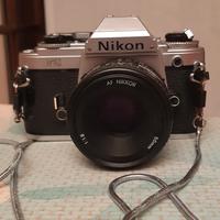 MACCHINA FOTOGRAFICA NIKON FG REFLEX