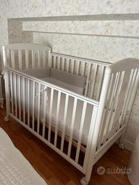 lettino bambino pali