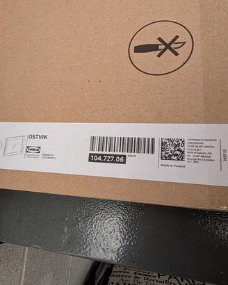 Anta Ikea OSTVIK Nuova (60x38 cm) + 4 Piedin