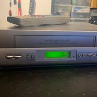 Videoregistratore VHS SHARP 6 Testine