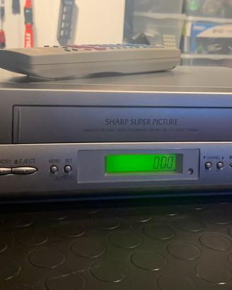 Videoregistratore VHS SHARP 6 Testine