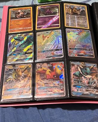 Lotto 9 carte pokemon