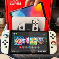 nintendo switch oled + hori split pad compact