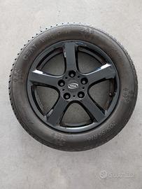 Set 4 gomme invernali R16 +cerchi in lega neri 16"