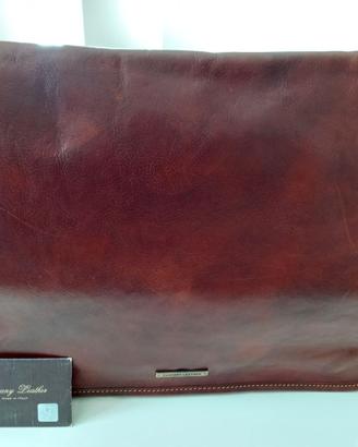 Borsa a tracolla in pelle marrone Tuscany Leather