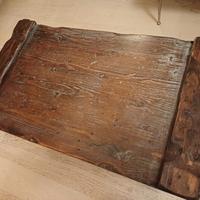 Baule legno dipinto a mano