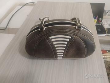 BORSA IN PELLE ALALUNA COLOR MARRONE