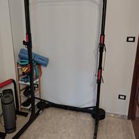 Rack 500 decathlon + pesi e accessori 