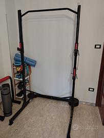 Rack 500 decathlon + pesi e accessori 