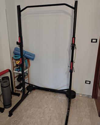 Rack 500 decathlon + pesi e accessori 