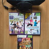 Kinect Xbox 360 + giochi